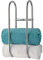 Taylor & Brown Wall Mounted Chrome Towel Holder Shelf Bathroom Storage Organiser Rack Rail | Holds 4-5 Towels | Made From Sturdy Steel With A Chrome Finish