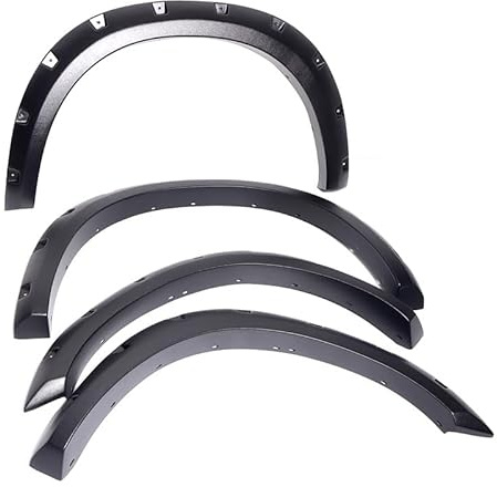 BDWXJP Auto Kotflügel Kotflügelverbreiterung Set für Dodge RAM 1500 2009-2015, Auto Radlauf Kotflügelverbreiterungen Radlaufverbreiterung für Geländewagen Zubehör