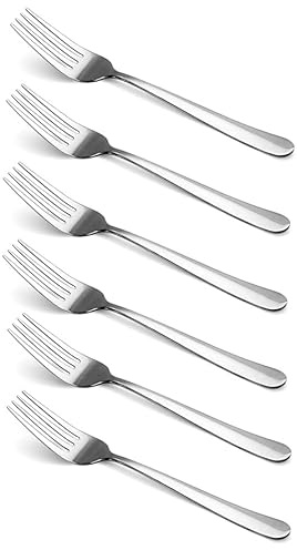 6 Dinner Forks Medium Style