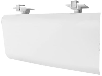CRILSTYLEO Air Conditioning Wind Deflector 20x40cm Ceiling AC Vent Baffle Office Air Conditioner Deflector No Installation
