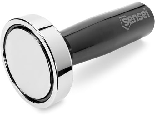 SENSEI® Magnetstab – Starker Neodym Magnet Ø 48 mm, Tragkraft 80 kg, Magnetheber mit Griff und M8-Gewinde für Werkstatt & Industrie