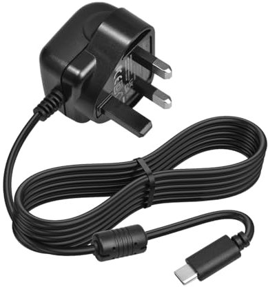 5V/1A AC to Type-C Mains Adaptor – For DAB Radios, Phones, Tablets & More