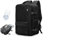 SZSYCN Vacuum Backpack Travel Bag With Pump Ryanair Cabin Bags Underseat Carry On Baggage with Compression System For Flights Waterproof Laptop Backpack With USB Port and Shoe Compartment
