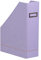 Rhodia 318839C Stehsammler (10 x 25 x 31 cm, Etikettenhalter, Kunstleder, elegant und praktisch, ideal für Ihr Büro)1 Stück, iris
