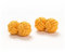 1 Paar Manschettenknöpfe Seidenknoten Knoten Knötchen gold einfarbig hochwertig Stoffknoten Cufflinks Gentleman Umschlagmanschette Manschette dehnbar London Style