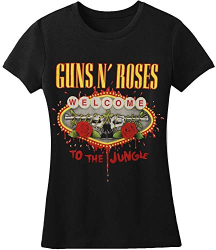 Guns & Roses Damen Guns N' Roses Welcome to The Jungle T-Shirt