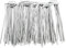 Garden Stakes Pins, Landscape Staples 200 Pack 6 Inch 11-Gauge Galvanized Lawn Stake for Dog Fence, Weed Barrier Fabric, Ground Cover, Irrigation Tubing Soaker Hose, Chicken Wire