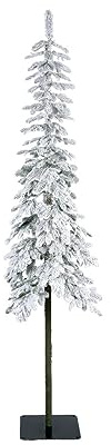 Everlands 2.4m (8ft) Snowy Alpine Fir Artificial Christmas Tree