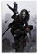BGTS Brandon Lee The Crow Poster dekorative Malerei Leinwand Wandkunst Wohnzimmer Poster Schlafzimmer Malerei 08x12inch(20x30cm)