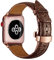 Correa de Reloj para Apple Watch SE Series 6/5/4/3/2/1, Correa de Cuero Patrón de Cocodrilo Compatible ​con iWatch 38/40mm 42/44 mm, Repuesto de Correa Reloj,Brown+Rose Gold,42/44mm