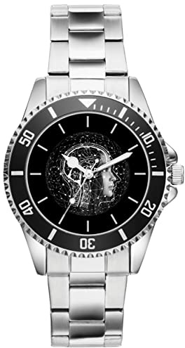 KIESENBERG Herrenuhr Künstliche Intelligenz KI Fan Armbanduhr Geschenk Analog Quartz Metallband Uhr 21132