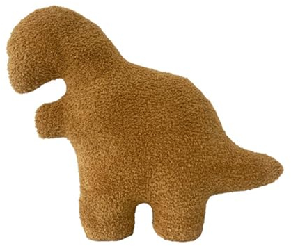1 Stück Dinosaurier-Nugget-Kissen, Dinosaurier-Plüschtier, Stofftierkissen, Süßes Spielzeugkissen, Kinderzimmer-Dekorationsartikel, Geburtstagsgeschenk, Geeignet Für Jungen Und Mädchen