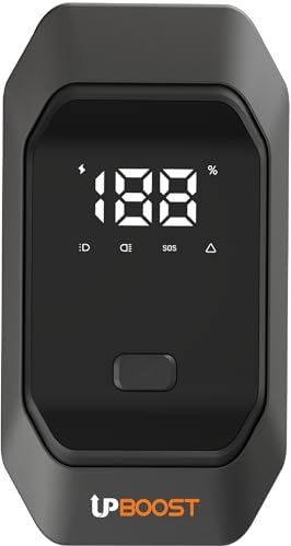 UpBoost Apex - Car Jump Starter | 2000A | Portable Battery Booster For 12V Vehicles | 7L Petrol/5L Diesel | Power Bank & LED Torch