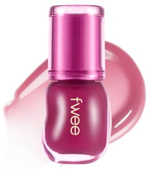 fwee 3D Voluming Gloss 30% (Sheer) | Currant 30% l High Shine, Non-Sticky Lip Gloss for Makeup | Long-Lasting, Moisturizing Gel Formula | 30%, 70% Pigment Options | 5.3g