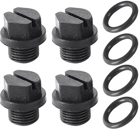 Dranng Pipe Plug For Pool Pump | Drain Plug With Gasket -Ring Replacements With Seal, Compatible With Super Pumps 2600X5 2605X7 2607X10 And More