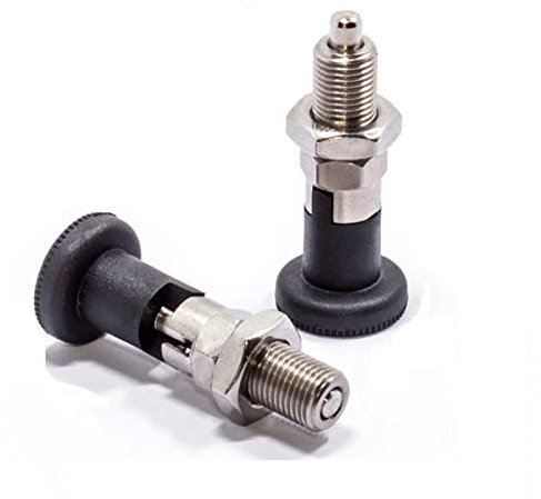 Pernos 2 unids/lote pasador de émbolo de índice de bloqueo automático de acero inoxidable con función de bloqueo automático for cabezal divisorio M6/M8/M10/M12/M16/M20 tacos for uso diario ( Color : O