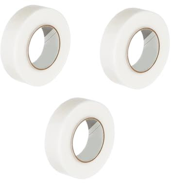 NanaCare Micropore Surgical Tape 1.25cm x 10m | 3 Rolls Medical Tape Microporous Earring Cover Up Tape |First Aid Tape for Skin, Dressings and Face| Suitable for Sensitive Skin