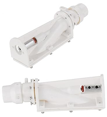 TOYANDONA Propulseur D'Eau Pour Bateau Télécommandé Rc 6-12V, Hélice À Pompe Blanche, Accessoire Résistant Pour Navigation En Eau Peu Profonde