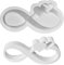 Stampi in Silicone per Candele a Forma Di Cuore, Stampi per Gesso Bomboniere, Stampi in Silicone per Cemento,Stampi per Decorazioni per Fai Da Te, Natale, Matrimonio, Compleanno