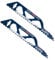 ONEVAN 2 pièces lame scie sabre brique, 305 mm lame de scie sabre universelle, lames de scie alternative pour pierre, béton cellulaire, bois, métal, brique, béton