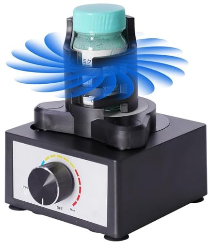 QYMLSH Mini Vortex Mixer Suitable 10-100ml, Paint Shaker Mixer, 300~2400rpm DIY Model Paint Shaker Machine, 3 Speed Adjustment, Paint Mix For Lab, Nail Polish, Laboratory School