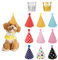 11 Stück Partyhüte Geburtstag Set,Partyhüte zum Geburtstag,Bunte Party Kegel Hüte,9 Partyhut mit Pompoms & 2 Geburtstag Krone,Geburtstagshut für Kinder Erwachsene Geburtstag Festival Deko Foto Prop