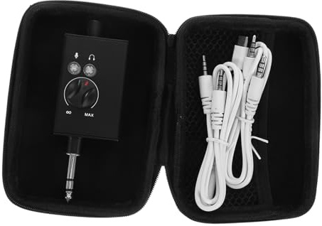 DECHOUS Live- Für Audiomixer Mischpulte Und Pcs Mit Integriertem Voice Modulator Für Podcasting Und Live-streaming Tragbares Gerät Einfachen Bedienung Und Kompatibel Mit Soundboards Und
