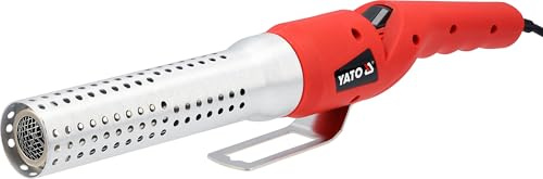 YATO Elektrischer Grillanzünder 2000W – Heißluft Feueranzünder bis 600°C für Grill, Kamin, Holzkohle & Holz – Elektrischer Kohleanzünder 230V ohne chemische Anzünder