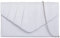 fi9® – Sac à main / Porte-monnaie / Pochette de soirée pour femme en daim plissé - Pour mariage, fête, bal, soirée, blanc, Medium