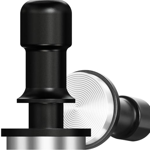 PUSEE Espresso-Tamper 53 mm, Kaffeetamper 13.6 kg kalibrierter Espresso-Tamper mit federbelasteter Belastung, Kaffeepresse, Barista-Espresso-Werkzeug für Siebträger