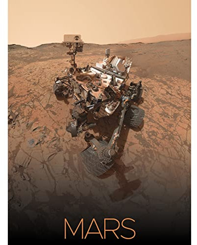 Artery8 NASA Unser Sonnensystem Mars Curiosity Rover Selbst Ungerahmter Druck 30x40 cm