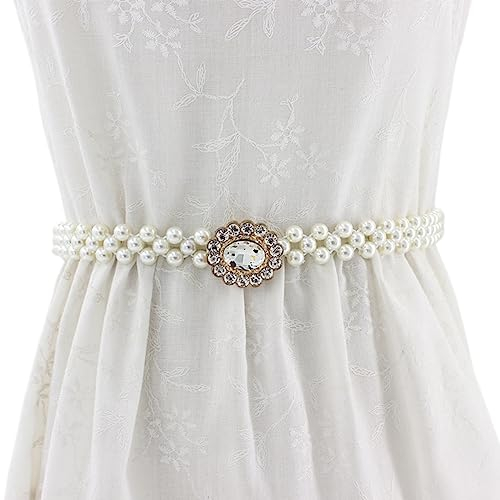 FAIRYGATE Gürtel Damen Braut Schärpe Perlen Taillengürtel Damen Gürtel Hochzeitsgürtel Hochzeitsschärpe Taillengürtel Damen DA6506
