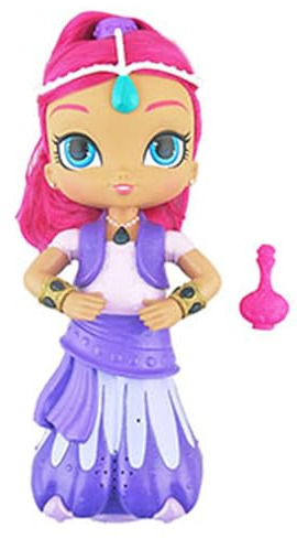 Ersatzteil für Shimmer & Shine Whish & Spin Shimmer Puppenset - DKR21 - Ersatz Genie Shimmer Puppe und Haarbürste
