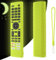 Custodia protettiva in silicone per telecomando Hisense ERF3C80H, ERF3E80H, ERF3B80H, ERF3D80H, custodia protettiva antiurto con cordino (verde acceso)