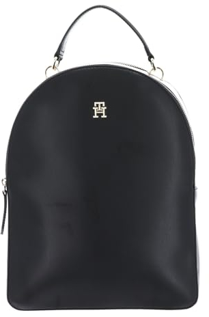 Tommy Hilfiger TH Refined Backpack Black, Einheitsgröße
