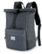 CALIYO Rolltop Rucksack Damen Groß, Laptop Rucksack Wasserdichter Backpack Schultasche mit Laptopfach Schule Studium Reisen