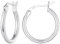 Qings 16mm Creolen Ohrringe Silber 925 für Damen Minimalistische Leicht Dünne Runde Hoops Huggies Ohrringe für Frauen Mädchen