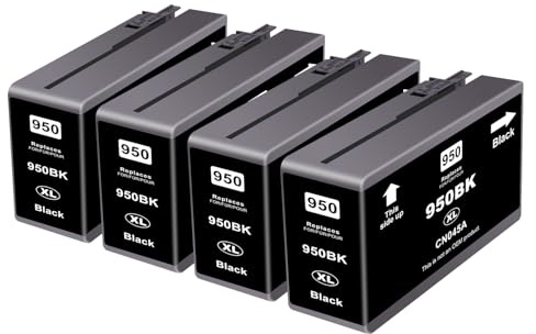 950 951XL Druckerpatronen Multipack Kompatible mit HP Officejet pro 8600 | 950XL 951XL Schwarz Druckerpatronen Multipack Kompatible für HP Officejet pro 8620 8100 8610 8600 8615 8616 8625