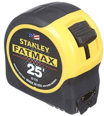 Stanley Hand Tools 33-725 1-1/4 X 25' FatMax Tape Measure