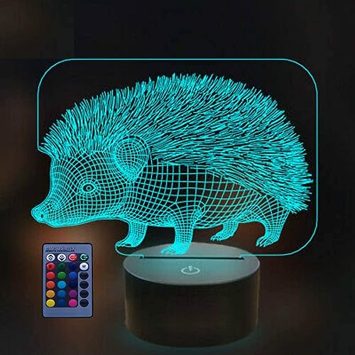 Optische Täuschung 3D-Spielkarten Poker Nachtlicht 16 Farben wechselnde USB-Strom Fernbedienung Touch-Schalter Dekor Lampe LED Tischlampe Kinder Weihnachten Geburtstag Geschenk