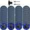 NYXCL 40Pcs 2 Zoll Zirconia Quick Change Sanding Discs Set 2Pcs 1/4Halter Die Schleifer Surface Conditioning Burr Rust Paint Removal