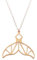 Kette Flosse Wal Schwanzflosse Anhänger rosé gold Juvelato