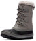 Sorel 1964 Pac Nylon WP, Stivali da Neve Impermeabili, Uomo, Quarry/Dove 2023/2024, 43 EU