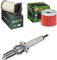 Luftfilter Ölfilter Zündkerze für GZ 125 Marauder Baujahr 1998-2003 Servicekit Wartungskit