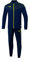 JAKO Herren Trainingsanzug Polyester Champ 2.0, Marine/Darkblue/Neongelb, S