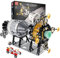 Mould King Technik 21006 Star 11 Raumschiff, 7011 Teile Groß Mondfähre Modellbau Klemmbausteine Bauset Kompatibel mit Spacecraft