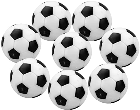 SZXMDKH 8X Profi Tischkickerbälle im Set | Hochwertige & leise Tischkickerbälle in 36mm | perfekt für Tischfußball & Tischkicker | Tischkicker-Bälle