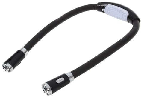 Nacken Leselampe Buch Licht für das Lesen im Bett 4 LED 3 Modi Nacken Leselampe Hände frei Flexible Taschenlampe Lichter für Leser U-förmige LED für Bücherwürmer Camping Reparieren Handwerk Stricken