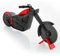 Pizza Cutter Stainless Steel Slicer Knife - Motorcycle Design with Non Stick Cutting Wheels