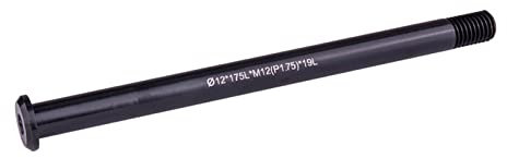 Dickly Adattatore per Spiedino per Bicicletta MTB, Adattatore per Perno Passante per Bicicletta, Adattatore per Perno Passante da 12 Mm 14 Mm 15 Mm per Mozzo, 12 mm 175 mm 1,75 mm
